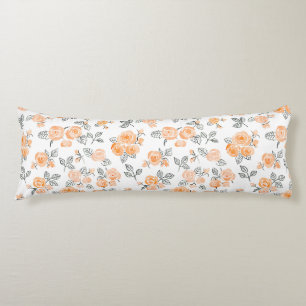 Muster der Aquarellfarben zeichnen Seitenschläferkissen