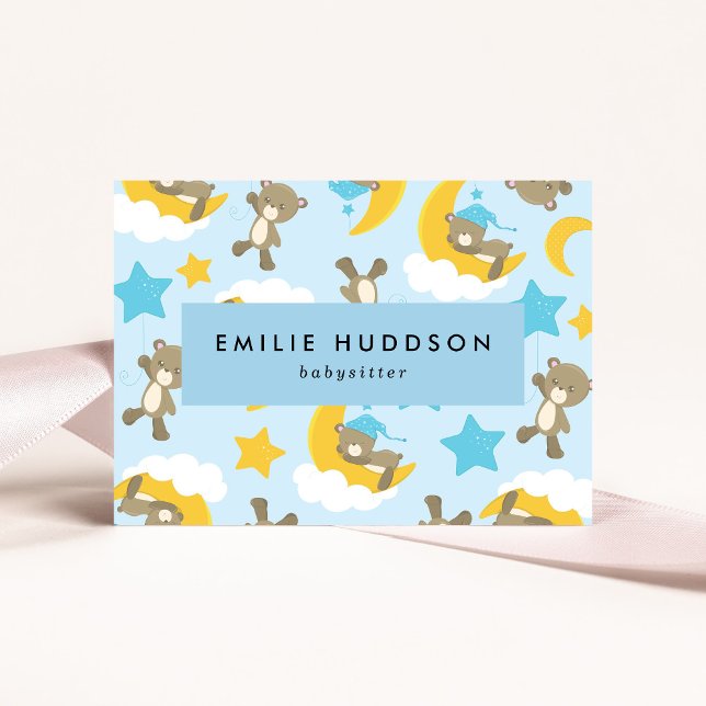 Muster der Bären, Babysitter, Tagesbetreuung, Kind Visitenkarte (Von Creator hochgeladen)