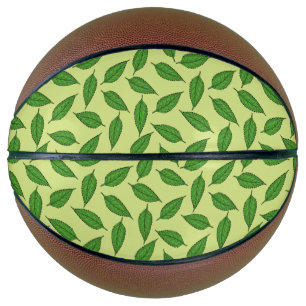 Muster der Blätter, Leaf-Muster, Frühjahrsvorschau Basketball