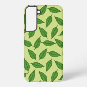 Muster der Blätter, Leaf-Muster, Frühjahrsvorschau Samsung Galaxy Hülle