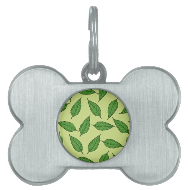 Muster der Blätter, Leaf-Muster, Frühjahrsvorschau Tiermarke (Vorderseite)