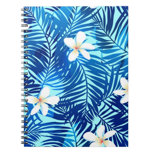 Muster der Blätter Notizblock (Vorderseite)