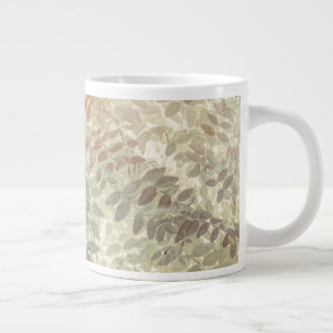 Muster der Blätter San Juan Islands, WA Jumbo-Tasse