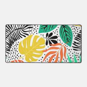 Muster der Blätter Schreibtischunterlage