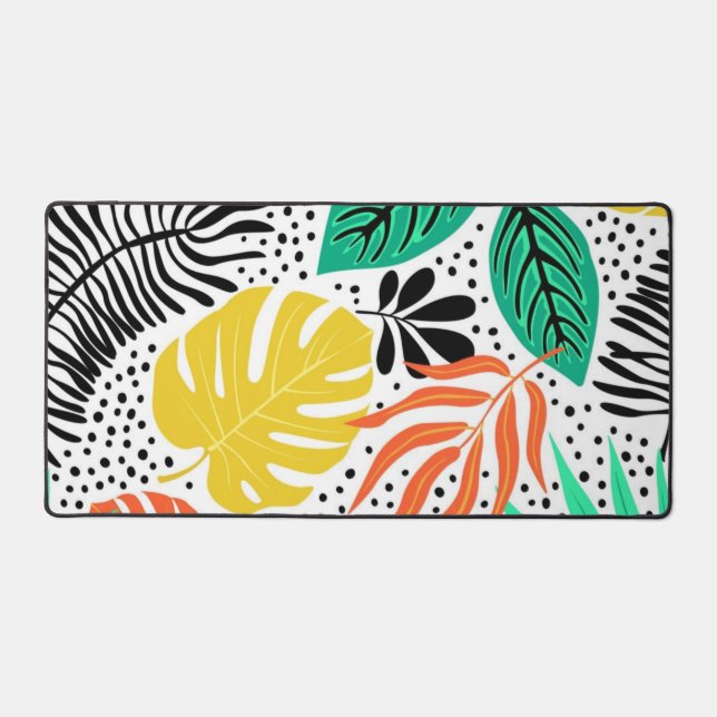 Muster der Blätter Schreibtischunterlage (Vorderseite)