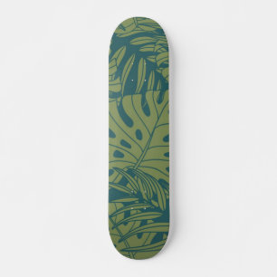 Muster der Blätter Skateboard