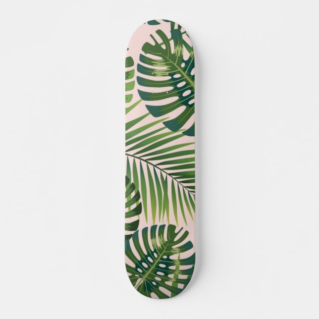 Muster der Blätter Skateboard (Vorne)