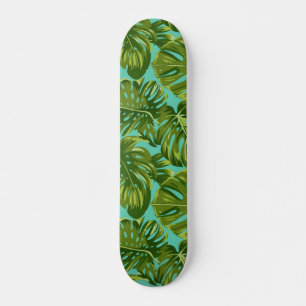 Muster der Blätter Skateboard