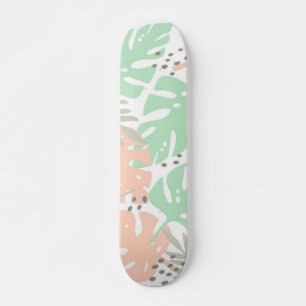 Muster der Blätter Skateboard