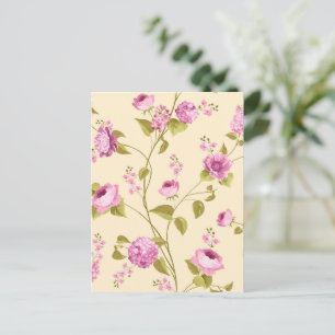 Muster der Blume 16 Postkarte