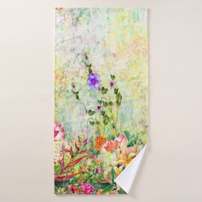 Muster der Blume Badehandtuch (Badehandtuch)