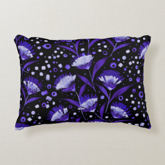 Muster der Blume für die abstrakte Aquarellkarnati Dekokissen