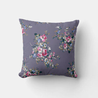 Muster der Blume, Muster der textilen Illustration Kissen