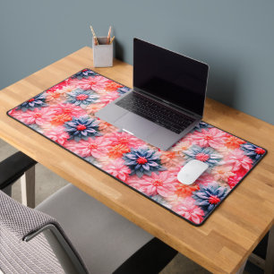 Muster der Blume Pastel Schreibtischunterlage