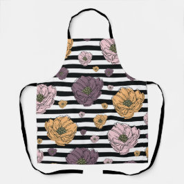 Muster der Blume Schürze