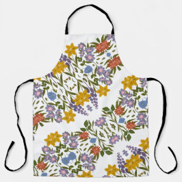 Muster der Blume Schürze