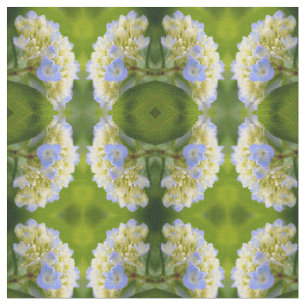 Muster der Blume von Soft Hydrangea Stoff