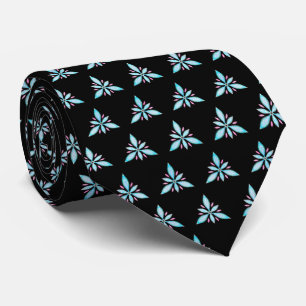 Muster der Blumendreiecke / Abstrakte Blume Krawatte