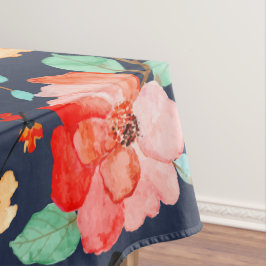 Muster der Blumenoberfläche - Mode-Dekorationsfede Tischdecke