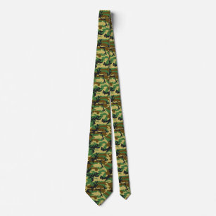 Muster der Camouflage Krawatte