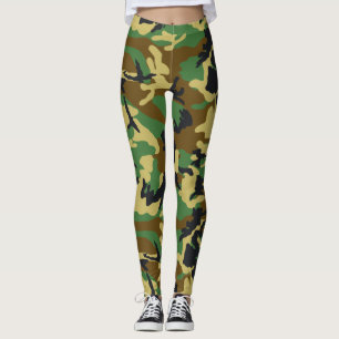 Muster der Camouflage Leggings