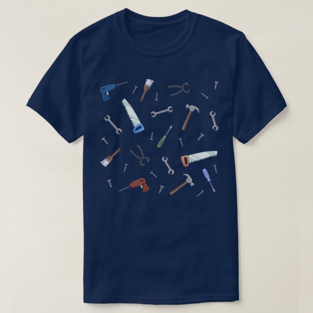 Muster der Carpenter Tools T-Shirt (Design vorne)