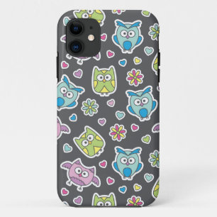 Muster der Cartooneulen Case-Mate iPhone Hülle