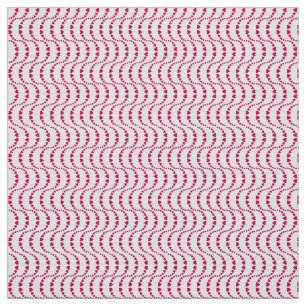 Muster der dunkelblauen Herzen in rosa Farbe Stoff