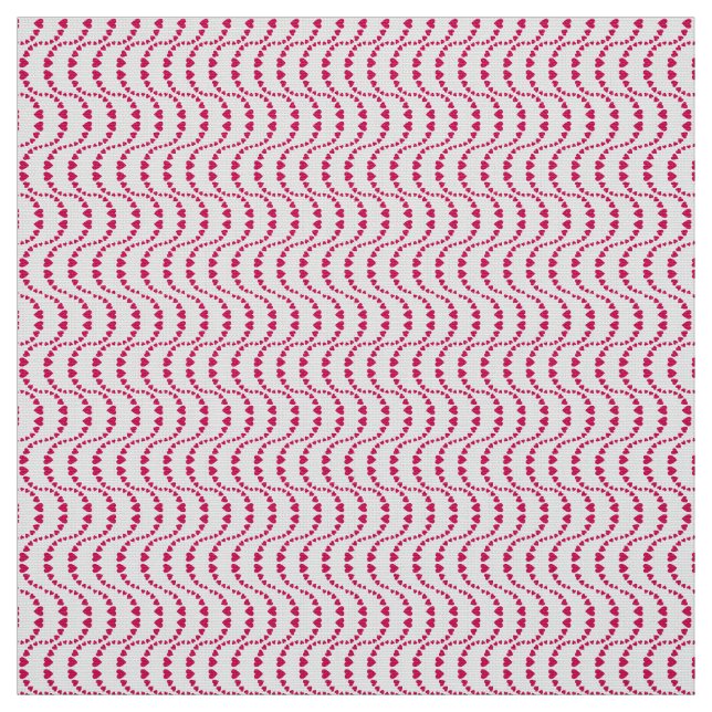 Muster der dunkelblauen Herzen in rosa Farbe Stoff (Muster)