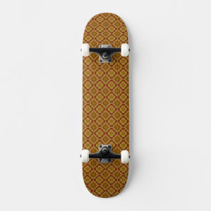 Muster der Feuerring-Liebe Skateboard