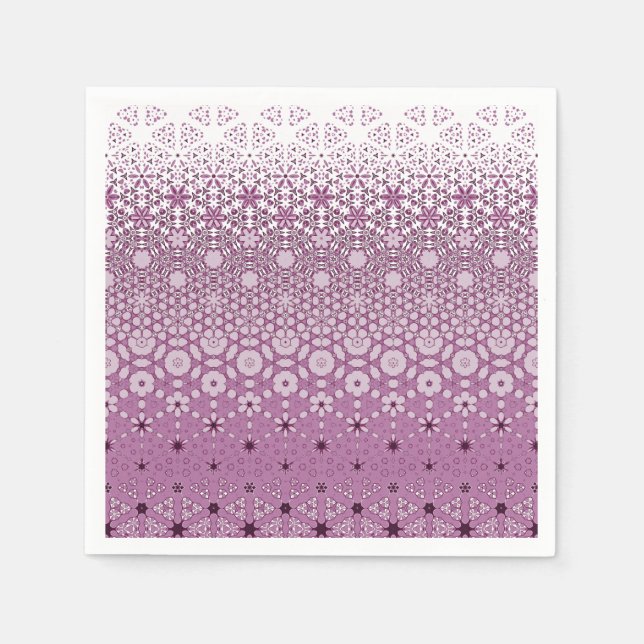 Muster der floralen Metamorphose Serviette (Vorderseite)