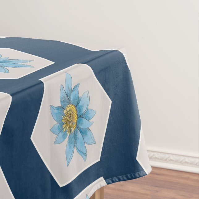 Muster der geometrischen Blume Tischdecke (Beispiel)