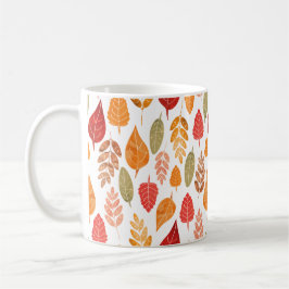 Muster der gestrichenen Herbstleaves Tasse