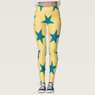 Muster der goldenen Sterne 18 Leggings