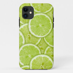 Muster der grünen Limonen Scheiben Case-Mate iPhone Hülle