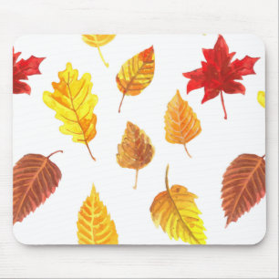 Muster der Herbstblätter Mousepad