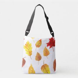 Muster der Herbstblätter Tragetaschen Mit Langen Trägern
