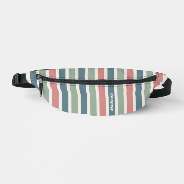 Muster der individuelle Name-Streifen Bauchtasche (Vorderseite)