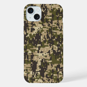 Muster der klassischen militärischen digitalen Cam iPhone 15 Plus Hülle