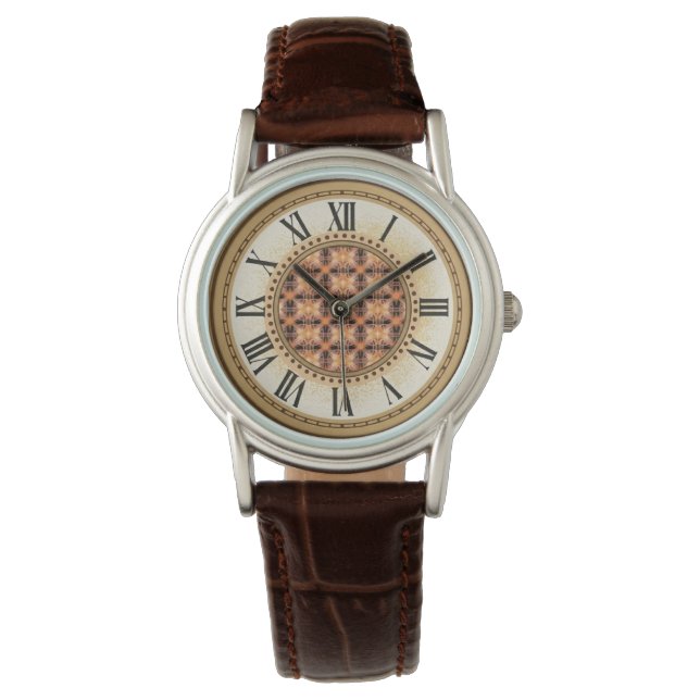 Muster der Lichtwanduhr Armbanduhr (Vorderseite)