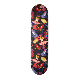 Muster der Liebhaber-Frösche Skateboard