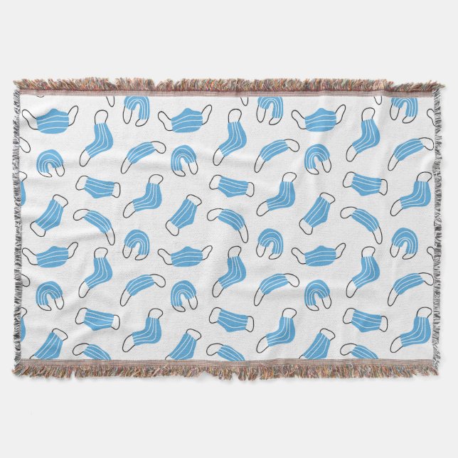 Muster der medizinischen Maske Decke (Vorderseite)