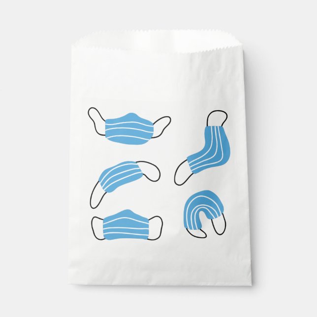 Muster der medizinischen Maske Geschenktütchen (Vorderseite)
