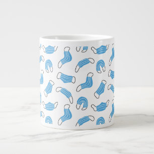 Muster der medizinischen Maske Jumbo-Tasse