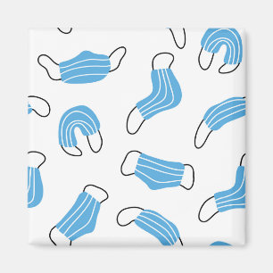 Muster der medizinischen Maske Magnet