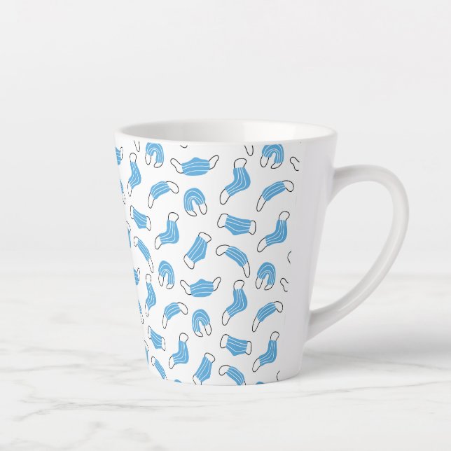 Muster der medizinischen Maske Milchtasse (Rechts)
