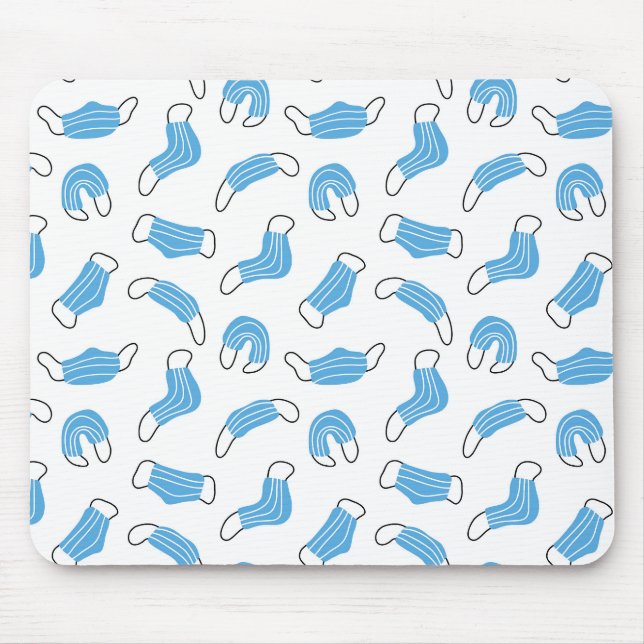 Muster der medizinischen Maske Mousepad (Vorne)