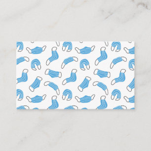 Muster der medizinischen Maske Visitenkarte