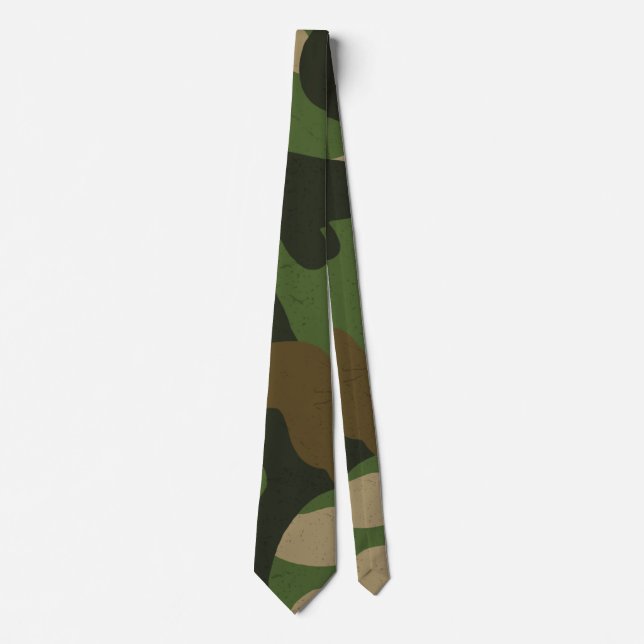 Muster der militärischen Camouflage Krawatte (Vorderseite)