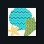 Muster der Muschel II Leinwanddruck<br><div class="desc">Meeresleben</div>